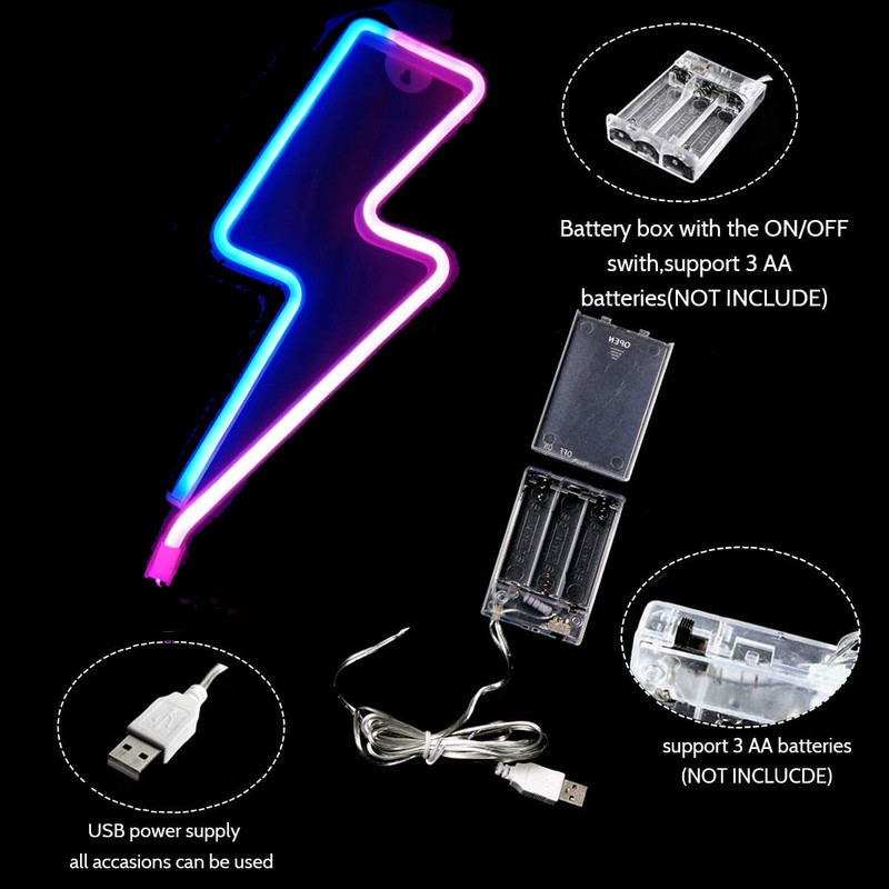 Planet LED lámpák Neonreklám hálószoba dekoráció Neonreklám éjszakai lámpa szobákhoz Fali művészeti bár Party USB vagy elemmel