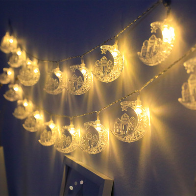 Ramadan Decor LED String Lights Garland Fairy Lighting String for Holiday Christmas Wedding Party Decoration USB/Battery Operate
