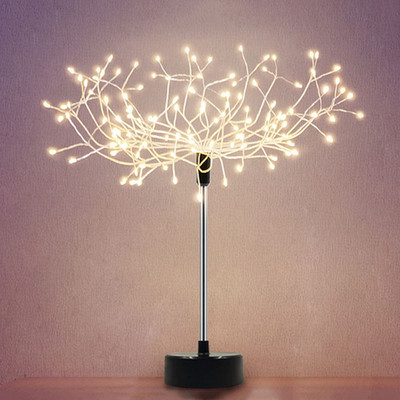 Tree Light Led Fairy Light LED Tree Night Lamp aku USB-ga töötav voodi õppelamp toa lauale Pühade valgustuse sisekujundus