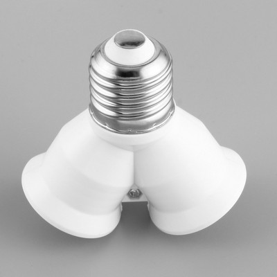 Винт E27 LED Основа Лампа Цокъл за крушка E27 към 2-E27 Сплитер Адаптер Държач за лампа E27 цокъл Държач за крушка