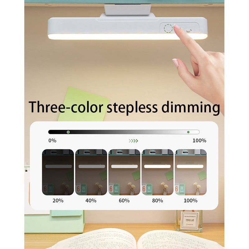 LED püstine laualamp 20W 5V USB 25CM taaslaetav silmade kaitse lauavalgustid kaasaskantavad magamistoa lugemiseks meigipeegli seinavalgusti