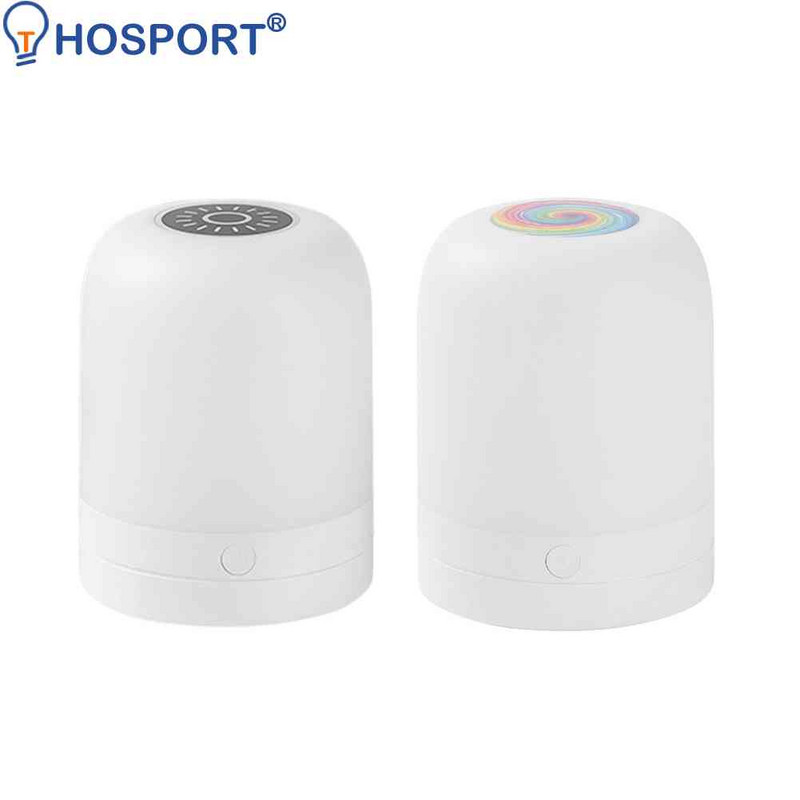 USB išmanusis naktinės šviesos jutiklinis jutiklis prie naktinės stalinės lempos Svetainės miegamojo miego atmosfera Akių apsauga Studijų skaitymo lemputės