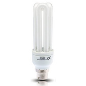 CFL Full 3U energiją taupančios lemputės 26w Daylight 6400k Bayonet B22 Puikiai tinka SAD snukerio baseino pomėgiams amatų fotografijai