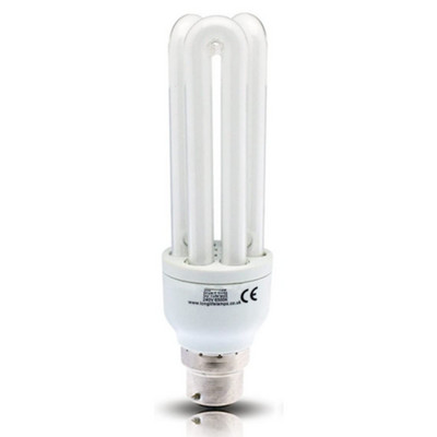 CFL Full 3U energiją taupančios lemputės 26w Daylight 6400k Bayonet B22 Puikiai tinka SAD snukerio baseino pomėgiams amatų fotografijai