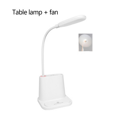 Multifunktsionaalne LED-laualamp puutetundlik hämardatav lamp USB-taaslaetav reguleerimine, laste lugemise õpe voodi kõrval Magamistuba elutuba