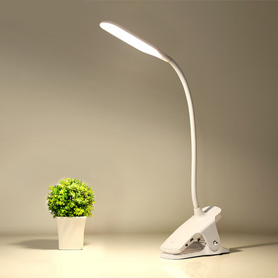 AXX laualamp LED-laualamp puutetundlik silmade kaitse USB-laadimis-lugemislamp kolme astmega reguleeritav õpilasraamatu lamp voodivalgusti