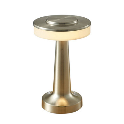 Lămpi de masă creative cu LED cu gantere cu senzor tactil, reîncărcabilă prin USB, lumină de noapte de noptieră pentru lampă decor pentru dormitor