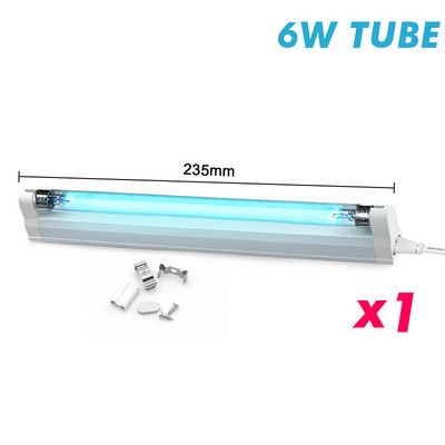 UV kvarco baktericidinė lempa 6W 8W T5 vamzdis 220V 110V ultravioletinė lempa Esterilizador dezinfekcija Sterilizatore lemputė