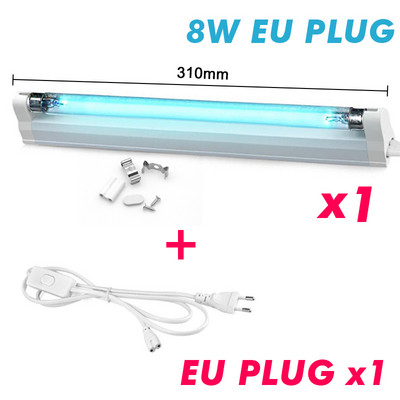 UV kvarco baktericidinė lempa 6W 8W T5 vamzdis 220V 110V ultravioletinė lempa Esterilizador dezinfekcija Sterilizatore lemputė