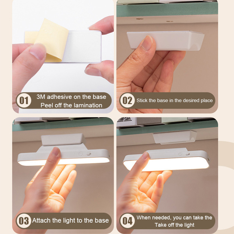 LED olvasólámpa Diákok Éjszakai Fény Tanulási Lámpa szemei védik Kreatív első lámpa az asztalon hálószoba tükör