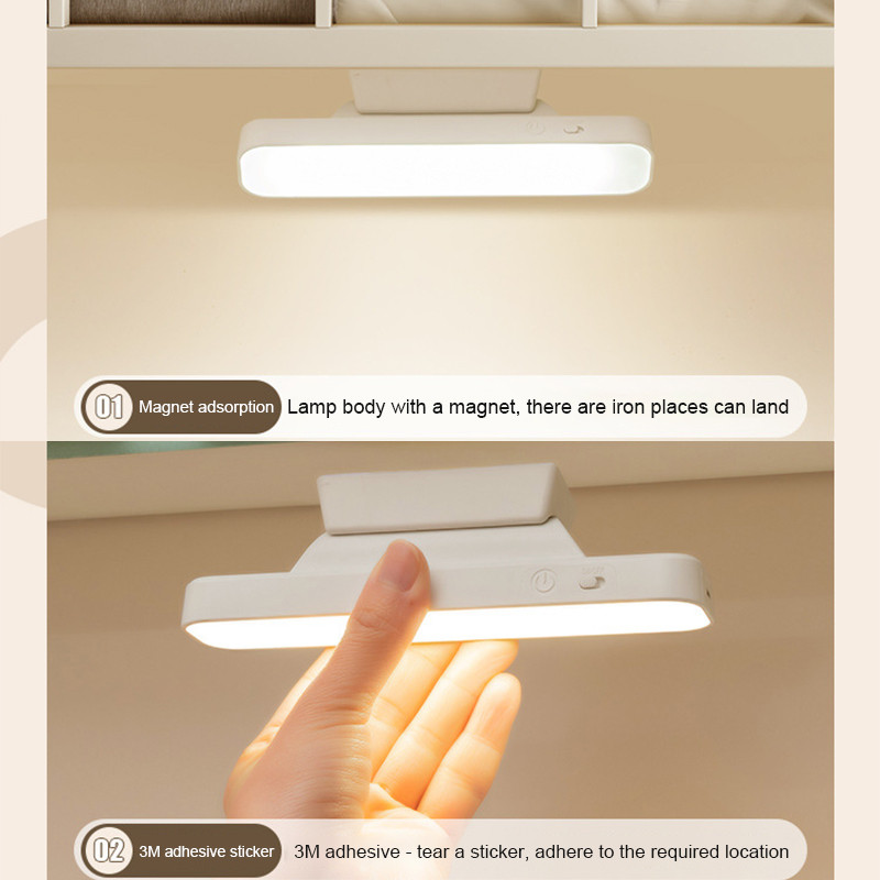 LED olvasólámpa Diákok Éjszakai Fény Tanulási Lámpa szemei védik Kreatív első lámpa az asztalon hálószoba tükör