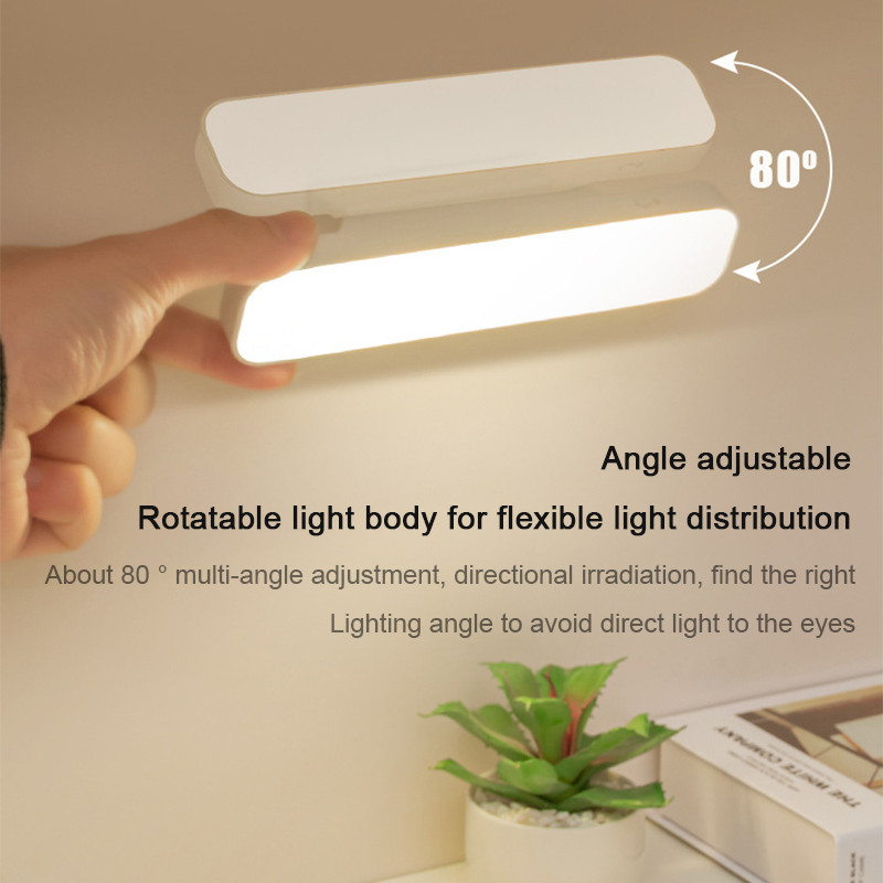 LED olvasólámpa Diákok Éjszakai Fény Tanulási Lámpa szemei védik Kreatív első lámpa az asztalon hálószoba tükör