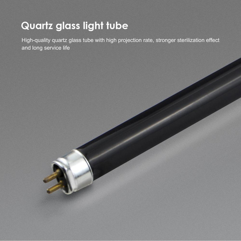 6W 8W BlackLight Blue UV gaisma Kvarca ultravioletā lampa Melna gaisma 110V 220V T5 caurules spuldze UVA dienasgaismas spuldze Naudas noteikšana
