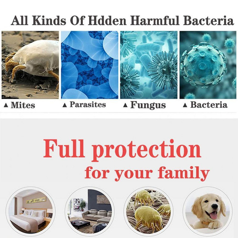 Pārnēsājama LED ultravioletā spuldze Ultravioletā sterilizācijas UV lampa baktericīda gaismas mājsaimniecības virtuve 365nm UVC automašīnas miniatūra lampa