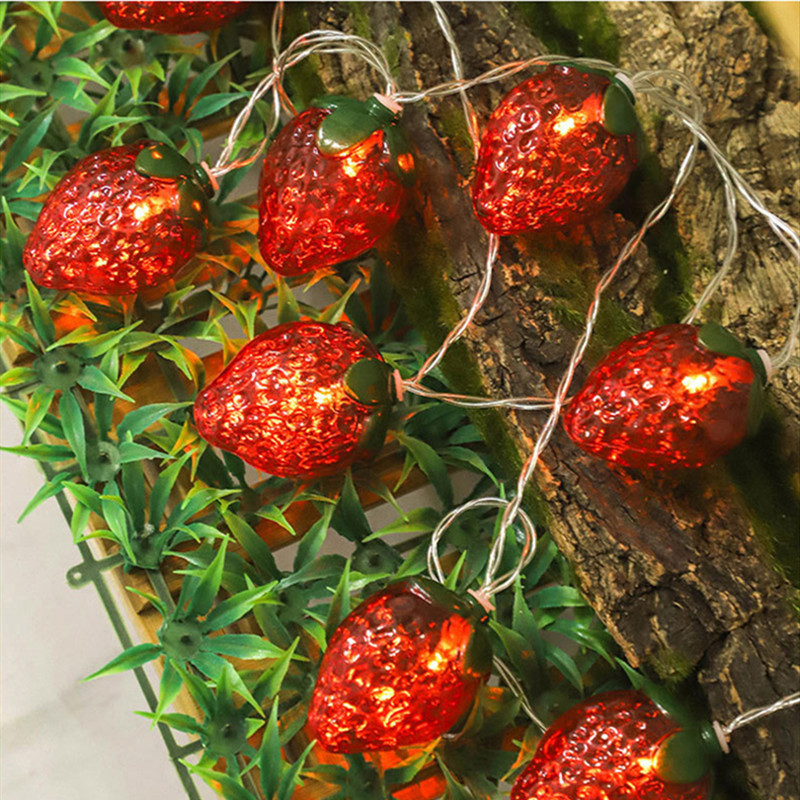 2 m-es LED-es lámpafüzér akkumulátoros Halloween karácsonyi fények kültéri füzér vízálló világító füzérek otthoni esküvői party dekorációhoz