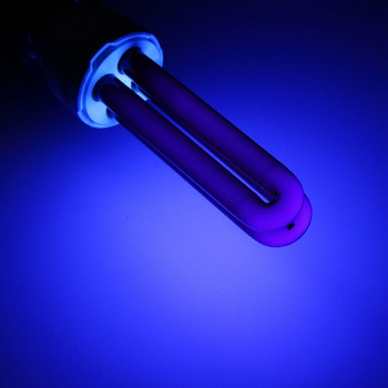 220V E27 15-40W UV Λαμπτήρας UV UV Ultraviolet Fluorescent CFL Light Bulb Spiral Enegy Saving Black Light Violet Lamps Φωτισμός