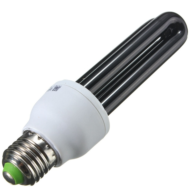 220V E27 15-40W UV Λαμπτήρας UV UV Ultraviolet Fluorescent CFL Light Bulb Spiral Enegy Saving Black Light Violet Lamps Φωτισμός