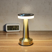 LED retrobaar, kohvilaualamp puutetundlik 3-tasemeline heledusandur + hämarduv öövalgus Restorani elutoa sisekujundusvalgusti