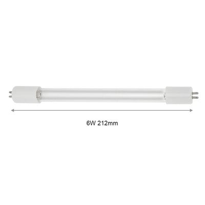 Lampă pentru sterilizator UV cuarț 6W 8W 10W 15W Tub T5 G5/G13 Lumină cu filtru ultraviolet cu tip de țeavă dreaptă pentru dezinfecția aerului