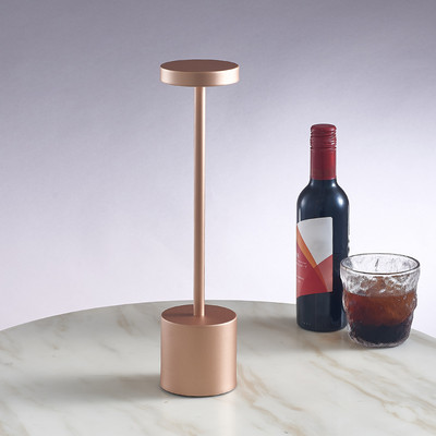 Šiuolaikinė LED įkraunama stalinė lempa Restoranas prie lovos USB belaidė stalinė lempa Nešiojama skaitymo viešbučio baro dekoras svetainei