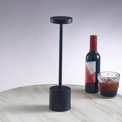 Šiuolaikinė LED įkraunama stalinė lempa Restoranas prie lovos USB belaidė stalinė lempa Nešiojama skaitymo viešbučio baro dekoras svetainei