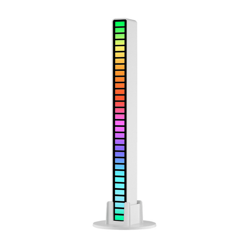 Játékterem Steampunk dekoráció asztali lámpa RGB ritmus fénymozaik 32 led környezeti díszes világítás dekor hangérzékelő fényreklám