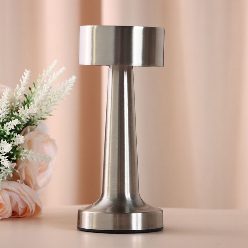 Modern Decor Bar Akkus LED-es asztali lámpa Éjszakai fény Tompítható lámpák USB újratölthető lámpák