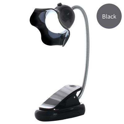 USB-klambrilamp LED Creative Morning Glory lugemislaualamp Õpilase laualamp Magamistoa voodivalgusti lauaarvuti öövalgusti