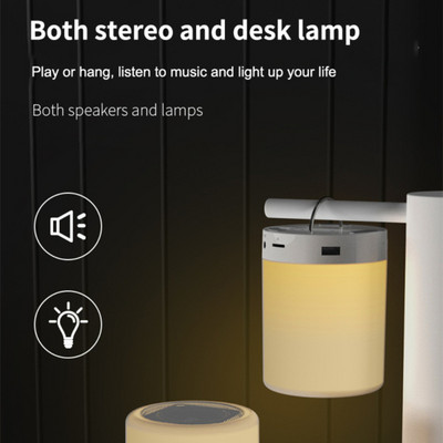 Okos színes éjszakai fény vezeték nélküli Bluetooth hangszóró tapsoló lámpa FM rádió TF kártya behelyezhető hordozható fény Bluetooth hangszóró