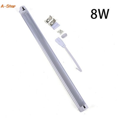 1 buc. 4W 6W 8W UVC UVC dezinfecție germicidă cu ultraviolete Sterilizare Tub de lumină Accesorii de înlocuire a lămpii