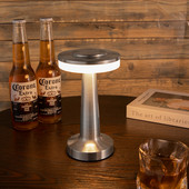 Lampă de masă pentru bar retro Lămpi de birou cu reglaj la atingere Lumină de noapte reîncărcabilă cu protecție a ochilor Cafea Restaurant Iluminat de noptie pentru hotel