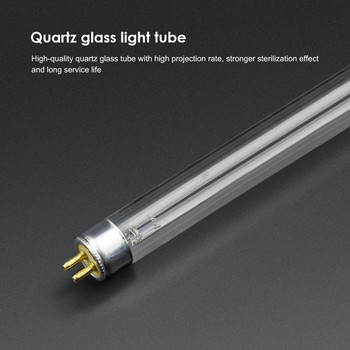 T5 Ultraviolet Lamps Quartz Microcidal Sterilizer LED UV Tube 6W 8W Lights Ultra Violet Lighting for Sterilizer Deodor Bar Tube