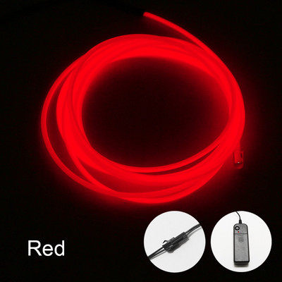 Neoninė lemputė El Led Neoninė viela po automobiliu Lankstus minkštas vamzdelis Kalėdų LED juostos ženklas Anime / kūno moteris / kambariai Virvės šviesa RGB