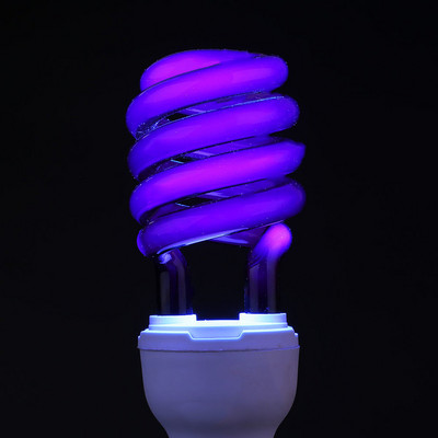 E27UV ultraibolya fluoreszkáló izzólámpa 40 W 220 V lila fény, alacsony fényerejű, baktériumölő lámpa