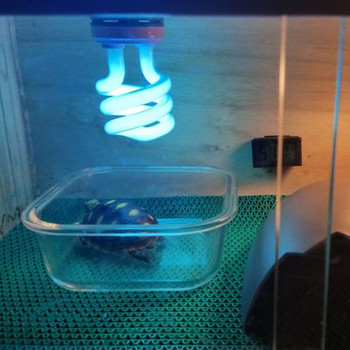 Spiral Turtle UV UVB Light Lamp Heating Bulbs AC 220-240V Συμπλήρωμα Ασβεστίου για Αμφιβία Χελώνας