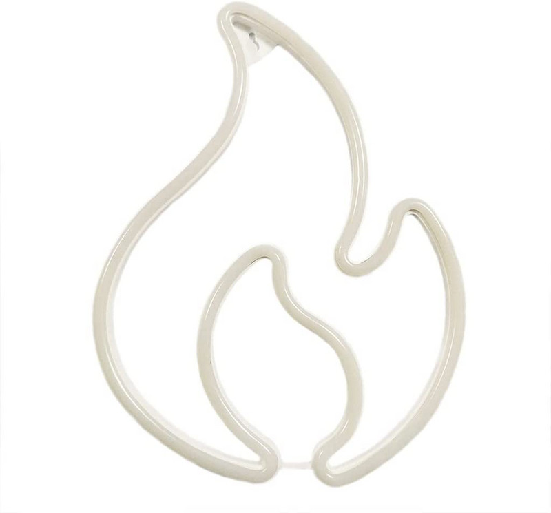 Liepsnos neoninė iškaba raudona ir geltona liepsnos neoninė šviesa liepsna Led šviesos iškaba vaikams kūdikių kambario vestuvių vakarėlio sienos dekoras kabantis šviestuvas