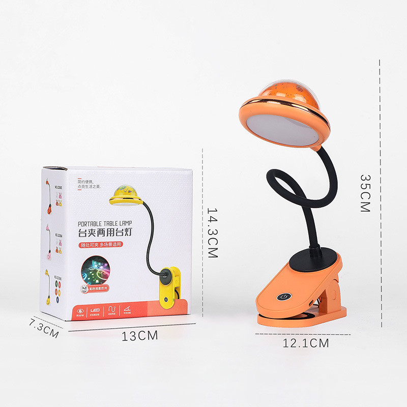 Lampă de masă Lampă de birou cu LED Lampă de protecție a ochilor Lampă pentru cărți de lectură Lumini pentru birou cu clemă Lampă de masă pentru atmosferă de proiecție Lumină de noapte