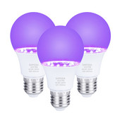 10 W ultravioletinė UV lemputė fluorescencinė aptikimo UV lempa juoda šviesiai mėlyna lempa E26 110 V 220 V, skirta DJ vakarėliui dekoruoti