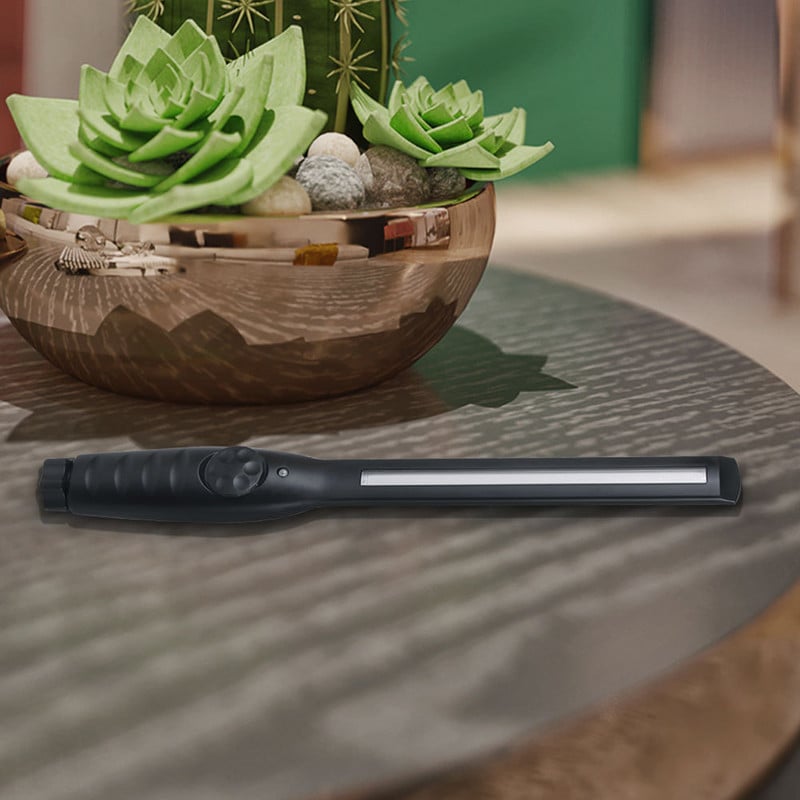 Bakteritsiidse lambi desinfitseerimispulk UVC ultraviolettkiirgusega, kaasaskantav käeshoitav majapidamissteriliseerimine, lestade ja suitsu lõhn, lilla hele