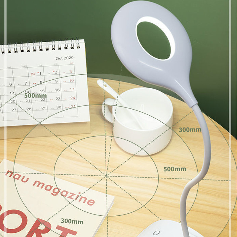 Nešiojama LED akių apsaugos lempa USB reguliuojama stalinė lempa su užsegimu prie lovos skaitymo lempa LED stalinis stalinis apšvietimas