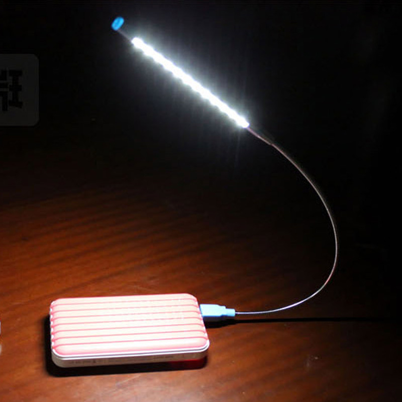 Interfață USB Notebook Computer Mini lumină de masă Lămpi de birou LED creative portabile Lumini de noapte cu economie de energie