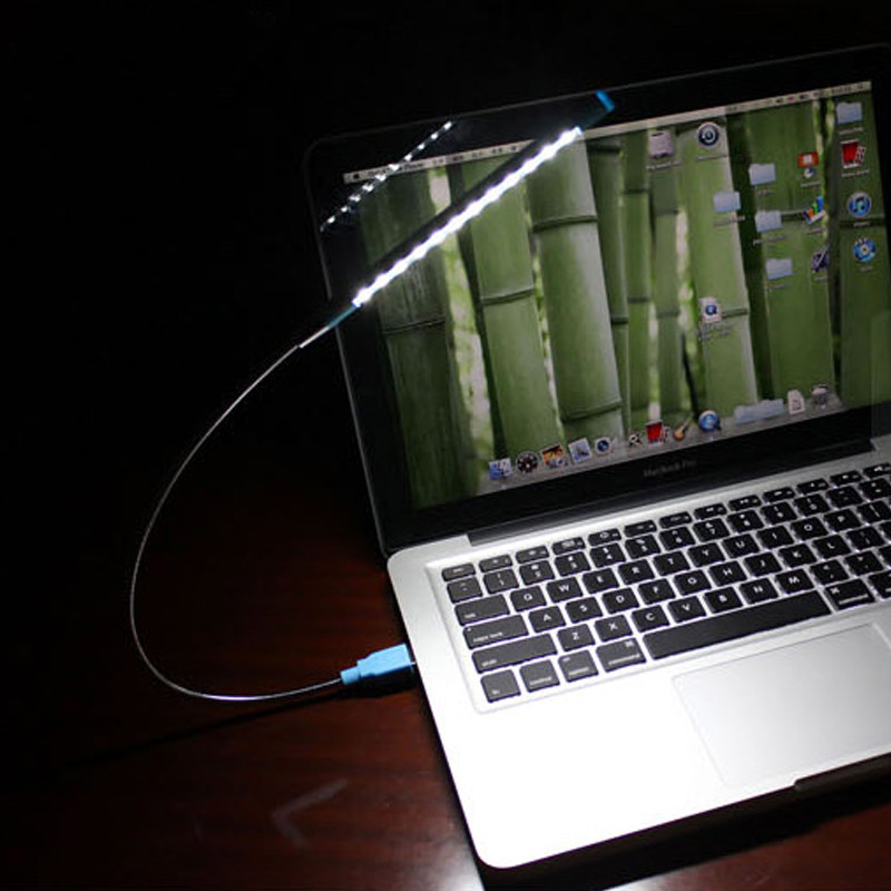 Interfață USB Notebook Computer Mini lumină de masă Lămpi de birou LED creative portabile Lumini de noapte cu economie de energie