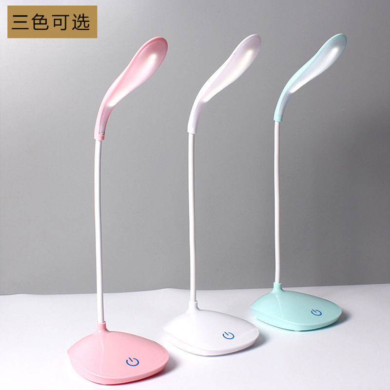 Lampă de birou pliabilă cu LED, 3 niveluri, reglare la atingere, baterie reîncărcabilă prin USB, lampă de masă strălucitoare pentru lectură, studiu, lanterne, lămpi