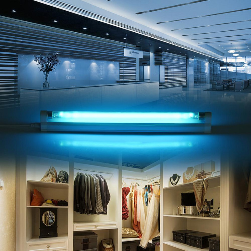 Sterilizator germicid 6W 8W Lampă LED UV 110v 220v Ultraviolet Cuarț Lumină liniară Generator de ozon Dezinfecție Deodor Bar Tub