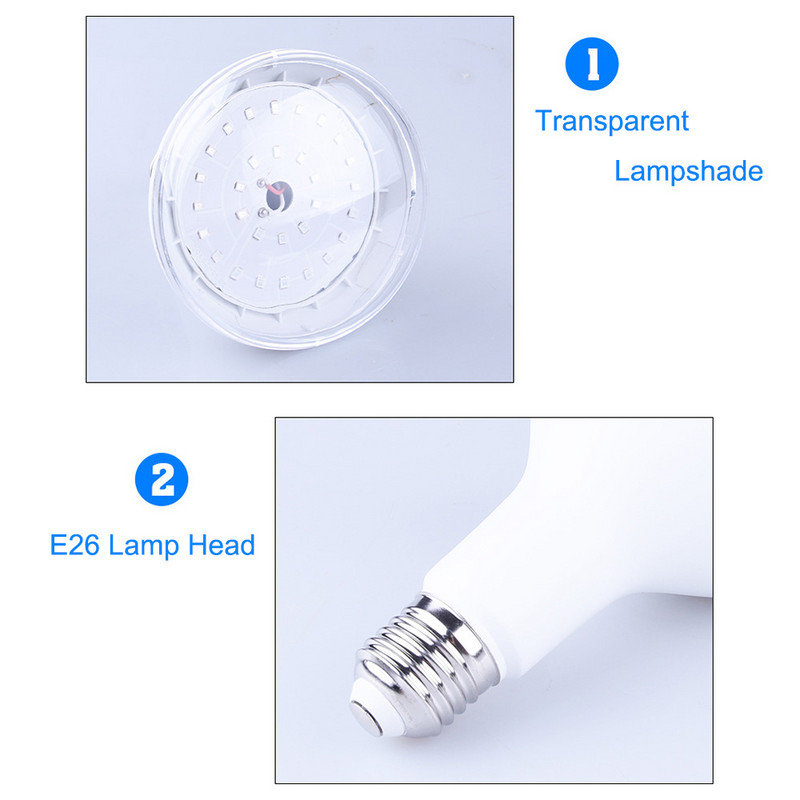 Lampă UV cu ultraviolete E26 15W Bec negru Lampă fluorescentă de detectare 220V/110V Decor pentru petreceri DJ acasă