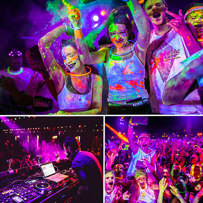 Lampă UV cu ultraviolete E26 15W Bec negru Lampă fluorescentă de detectare 220V/110V Decor pentru petreceri DJ acasă