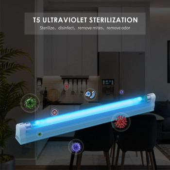 Λάμπα UV Ultraviolet Quartz 110V 220V Χωρίς / Με βύσμα λαμπτήρα σωλήνα T5 Φως UV σπιτιού για Τουαλέτα κουζίνας Υπνοδωμάτιο Φώτα όζοντος UVC