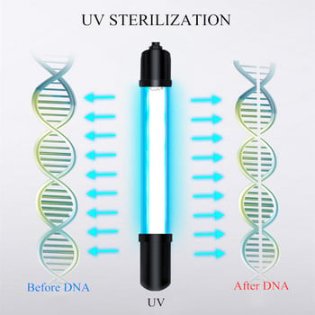 110/220V UV Sterilizer Light Fish Tank Ultraviolet Filter UV Sterilizers for Clean Sterilization Fish Tank Tank 5/7/9/11/13w