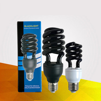VUSUM 110V-220V E27 UV крушка Ултравиолетова лампа Унищожителна лампа Флуоресцентна лампа за откриване Лампа за декорация на стръв