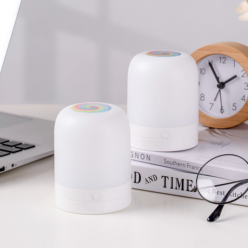 Lumină de noapte inteligentă USB Senzor tactil Lampă de noptieră Sufragerie Dormitor Atmosfera de somn Protecția ochilor Lămpi de lectură pentru studiu